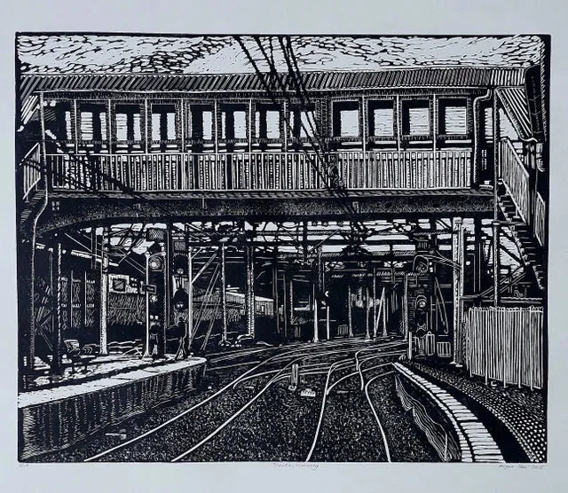 Hornsby, original lino prints